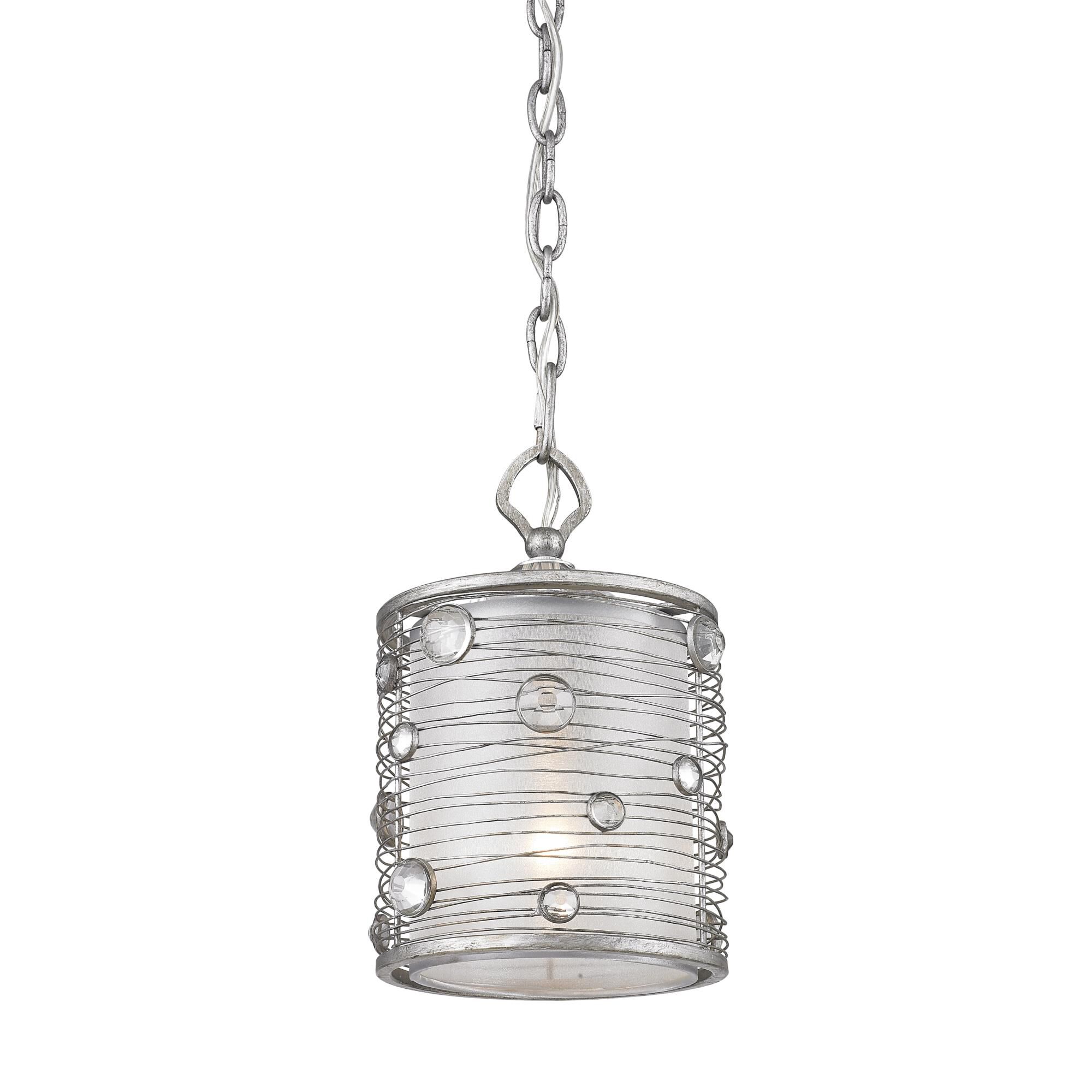 Joia 7 Inch Mini Pendant by Golden Lighting